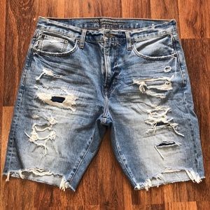 American eagle jean shorts